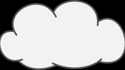 Clipart - Cumulus Cloud