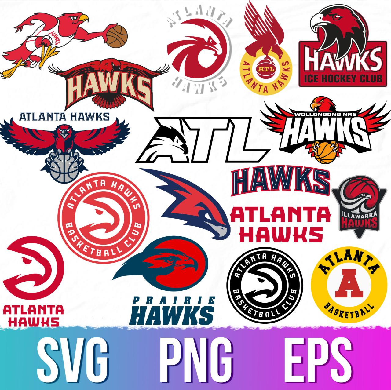 Archivo STL gratis Llavero Logo Atlanta Hawks 1995-2007・Diseño por ...