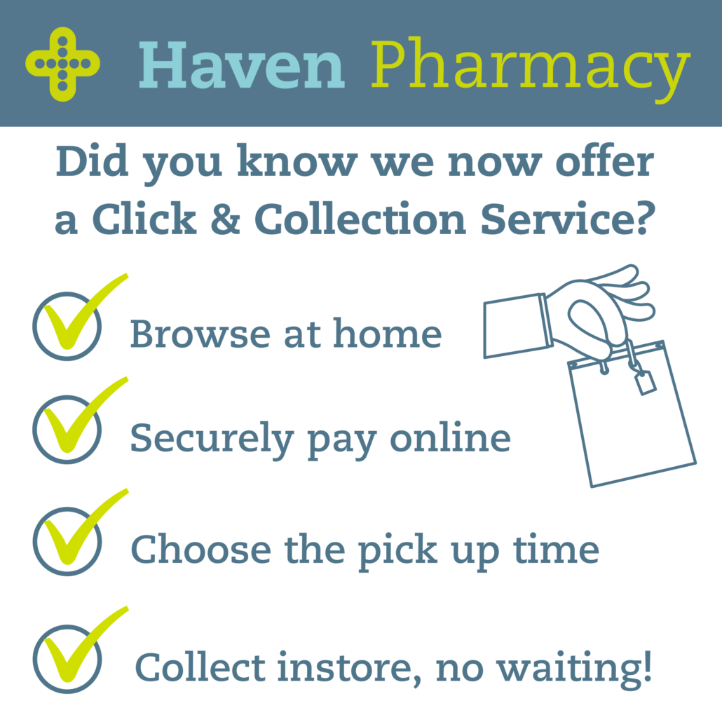 Click and Collect - Haven Pharmacy Click and Collect - Haven Pharmacy