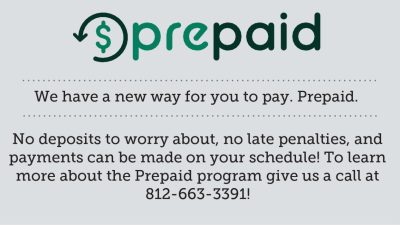 A new way to pay ... Prepaid! - Indiana Connection