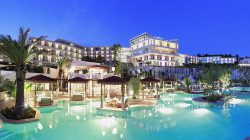 HD wallpaper: high-angle view of swimming pool during daytime, Savoy ...