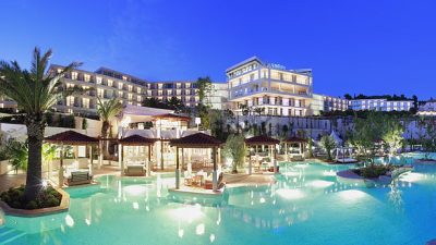 HD wallpaper: high-angle view of swimming pool during daytime, Savoy ...