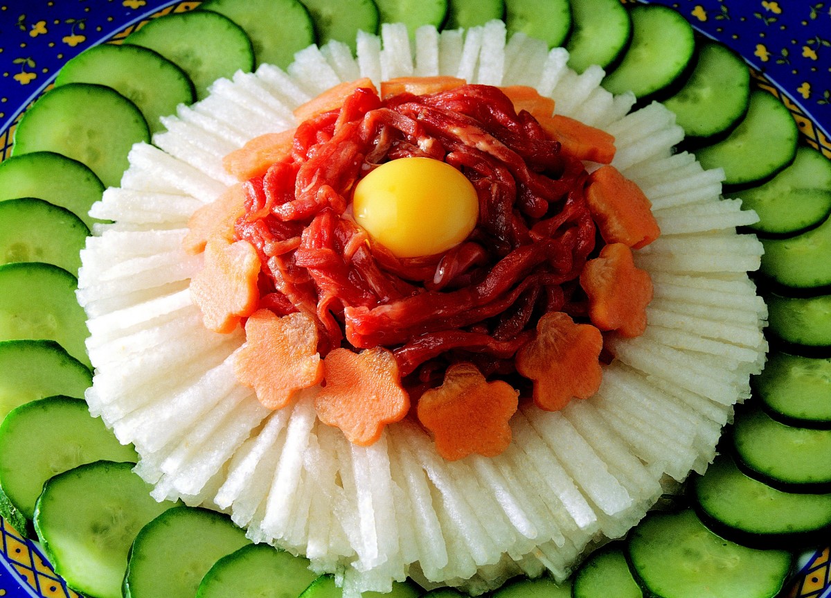 Free Images : restaurant, dish, green, produce, vegetable, meat ...